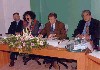 La Presidenza della Sessione "Ambiente e Territorio" G.Romiti, F.Vogesi, D.Cipriani, A.Abenante